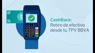 CashBack Retiro de efectivo desde tu TPV BBVA [upl. by Akiemehs]