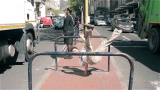 BBoys Malis amp Veld Muis dancing in Hui Gaeb Cape Town [upl. by Nosnah]