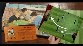 Table Soccer Board Game from 1965 Great Game [upl. by Janeen]