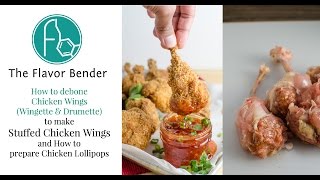 How to Debone Chicken Wings [upl. by Deron471]