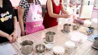 How to Make Ice Skin Moon Cakes [upl. by Nifares]