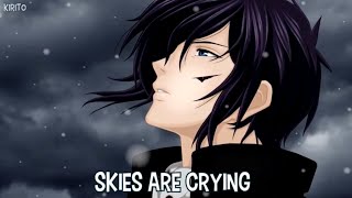 Nightcore  Skyscraper Lyrics Male version [upl. by Enegue763]