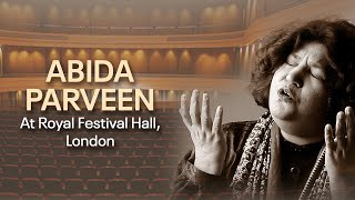 ABIDA PARVEEN AT ROYAL FESTIVAL HALL LONDON [upl. by Brenner309]