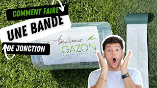 Comment faire une bande de jonction pour Gazon Synthétique  Guide et astuces [upl. by Ahsinar96]