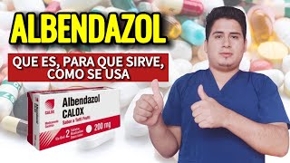 💊¡Descubre Albendazol Para Que Sirve Albendazol Dosis y Cómo se Toma [upl. by Cohbath]