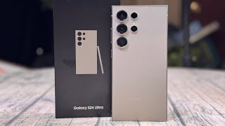 Samsung Galaxy S24 Ultra  Unboxing and First Impressions [upl. by Kumar]