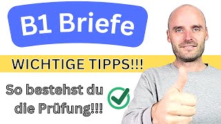 B1 Briefe  So bestehst du die Prüfung 💪 [upl. by Alfredo]