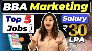 💥5 HIGH PAYING Marketing Jobs You Should Consider🔥After BBA Jobs BBA BBACourse BBAJobs [upl. by Stranger]