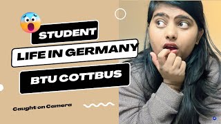 Life of a Indian Student in Germany  Ft Btu Cottbus [upl. by Trevah]