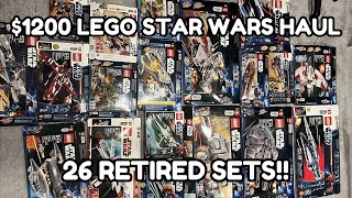 FIRST LEGO STAR WARS HAUL OF 2024 Republic Frigate Turbo Tank and more [upl. by Eecyac]