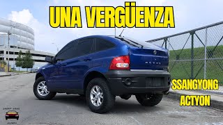 SSANGYONG ACTYON 4x4  No Deberías Comprar Esta Camioneta Sin ver este Vídeo Reseña [upl. by Yarehs]