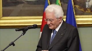 Mattarella quotEditoria digitale è unopportunità la sfida è evitare regressione dirittiquot [upl. by Sirapal670]