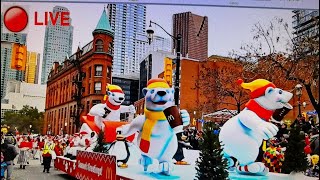 🔴 Toronto Live  Santa Claus Parade  November 26 2023 [upl. by Efrem483]