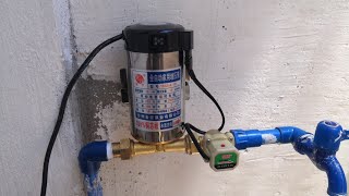 AUTOMATIC WATER BOOSTER PUMP INSTALLATION [upl. by Schulze]