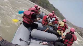 Rishikesh rafting full enjoy rafting live moj enjoy [upl. by Akehsyt]