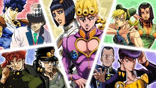 Which Joestar had the Best Team [upl. by Ayhdiv]