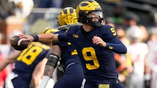 JJ McCarthy  Michigan Wolverines Quarterback  2023 Junior Highlights [upl. by Budge]