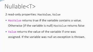 C for Java Developers  Nullable [upl. by Kazimir]