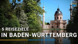 5 schöne Reiseziele für Deinen Urlaub in BadenWürttemberg [upl. by Accever]