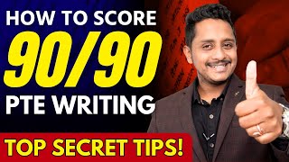 Use This Secret Technique to Score 9090  PTE Writing Tips  Skills PTE Academic [upl. by Homere]