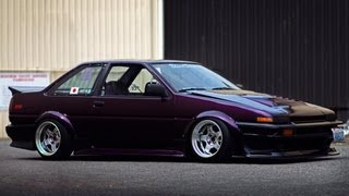 Low amp Loud Purple AE86 [upl. by Vedette]