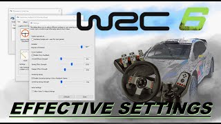 Spectacular WRC 6 settings for G27 and G25 Logitech steering wheel [upl. by Audwen583]