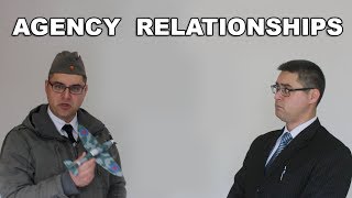 Agency theory Which of these relationships are agency [upl. by Erotavlas]