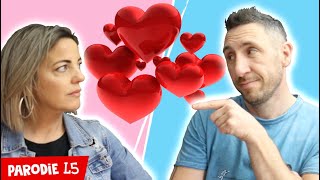 SAINT VALENTIN avec Coralie des L5 PARODIE toutes les femmes de ta vie [upl. by Nilreb605]