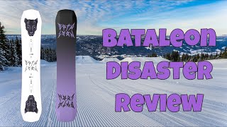 The 2024 Bataleon Disaster Snowboard Review [upl. by Asillam]