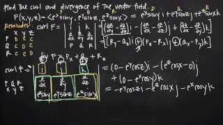 curl and divergence KristaKingMath [upl. by Siroved335]