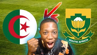 BAFANA BAFANA VS ALGERIA FRIENDLY MATCH LIVESCORE [upl. by Lydell]