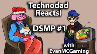 Technoblades Dad learns Dream SMP history with EvanMCGaming [upl. by Druce]