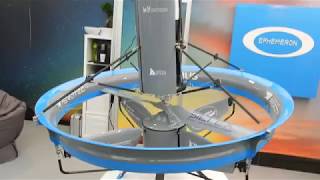 ILA2018  Ducted Koaxial Rotor Drone Model [upl. by Arabele]