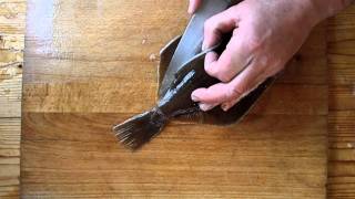 Filleting A Dab Plaice turbot flounder or other flatfish Cooking Fish [upl. by Latia]