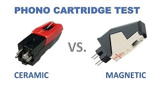 Comparing Ceramic amp Magnetic Phono Cartridge Sound [upl. by Gayla]