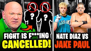 BREAKING Fighters PULL OUT of UFC 273 fight Nate Diaz vs Jake Paul BOXING match Conor McGregor [upl. by Mosi]