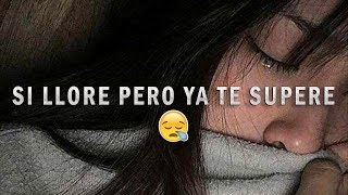 LLORE amp TE SUPERE 💔😣 EL RAP MAS TRISTE💔 Elias Ayaviri [upl. by Sirromaj]