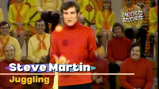 Steve Martin  Juggling  The Smothers Brothers Comedy Hour [upl. by Leis157]