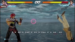 Tekken 7  Hwoarang Wavedash JFSR amp Sidestep JFSR [upl. by Cynth]