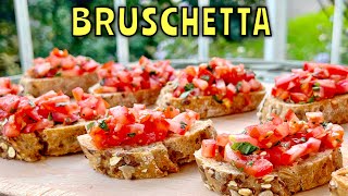 The Best Italian BRUSCHETTA RECIPE  Traditional Taste [upl. by Gnoht381]