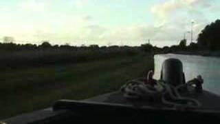 Trent amp Mersey Canal  Wheelock to Middlewich time lapse [upl. by Idou]