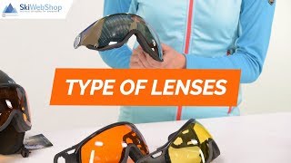 Different Types Of Lenses l SkiWebShop [upl. by Eerehs]