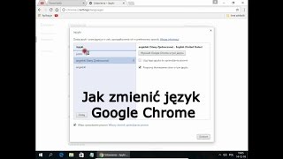 Jak zmienić język w przeglądarce internetowej Google Chrome [upl. by Efron723]