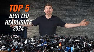 Top 5 Best and Brightest LED Headlight Bulbs in 2023  GTR Lighting Morimoto SV4 and Xenon Depot [upl. by Addi]