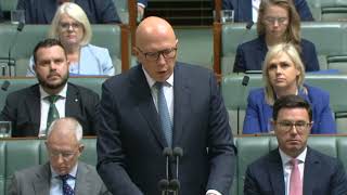 Dutton praises Labors quotWorld Leading NBN Project well donequot  House of Reps 9th Oct 2024 [upl. by Thirzi936]