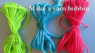 Yarn bobbin for weaving  Weaving lessons for beginners [upl. by Marguerita706]