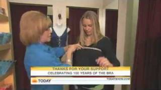 Linda Celebrates 100 Years of The Bra on The Today Show [upl. by Nawud]