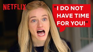 Julia Garners Most Iconic Moments in Inventing Anna  Netflix [upl. by Etnelav]