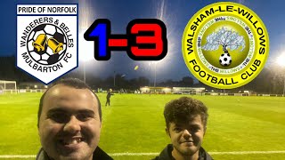 4 GOALS IN 9 MINS Mulbarton Wanderers VS WalshamLeWillows FA Vase Non League Wonders EP37 [upl. by Desirea]