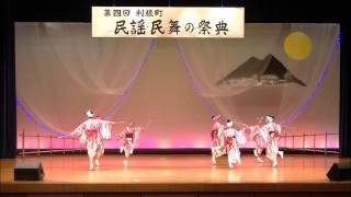 鹿児島小原節☆第四回利根町民謡民舞の祭典☆日本のおどり㐂座キッズ [upl. by Adamec672]